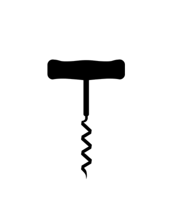 Wine Corkscrew Black