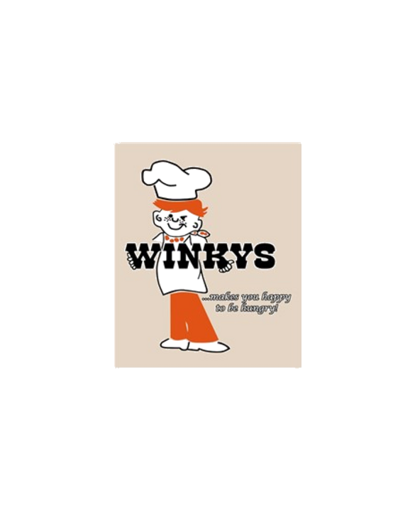 Winkys Hamburgers Logo Light T-Shirt