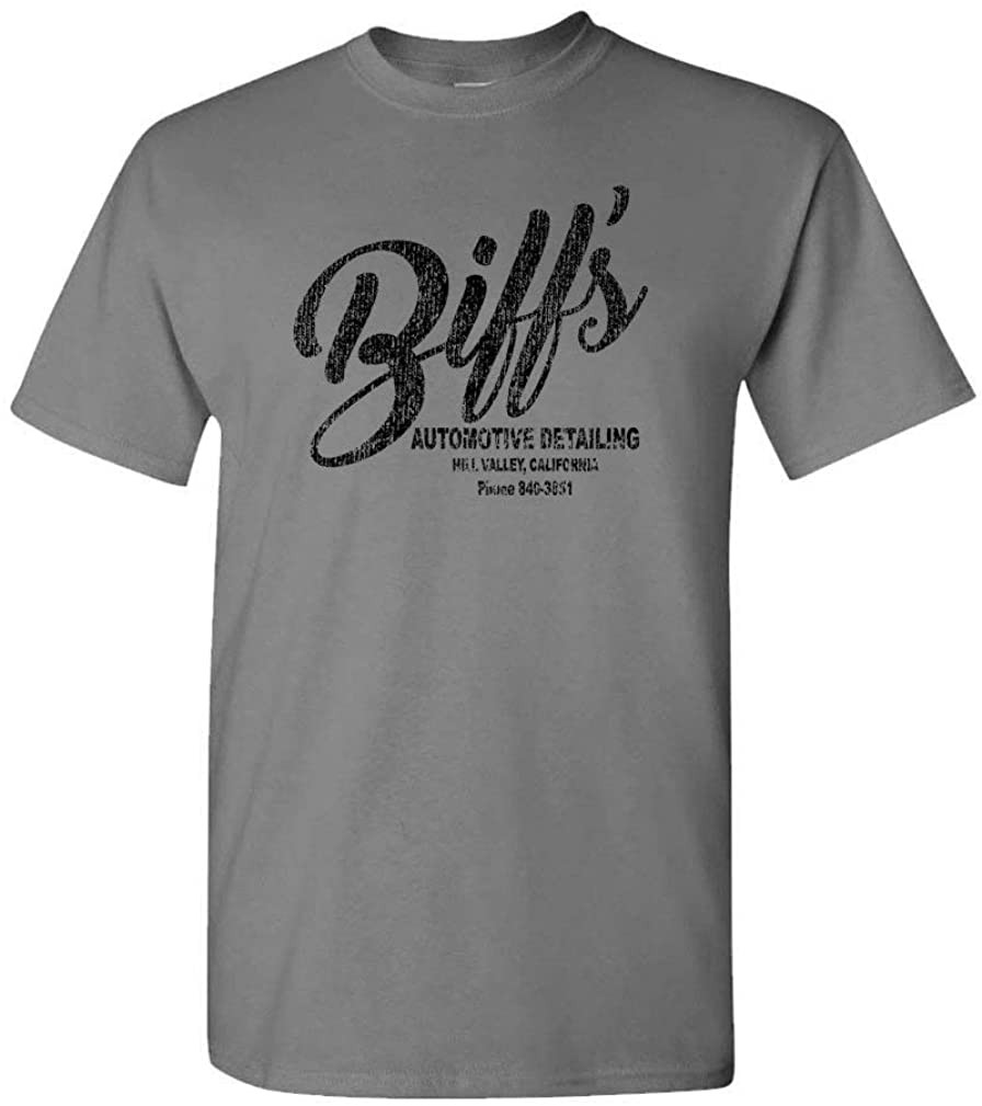 Biffs Automotive Detailing - Bttf Future Movie 80's - T-Shirt