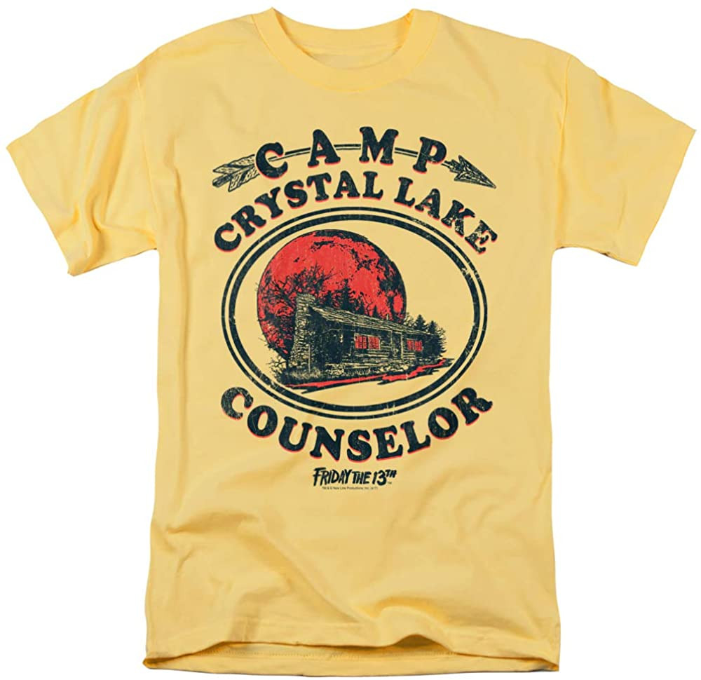 Classic Friday The 13th Movie Camp Crystal Lake Counselor T-Shirt