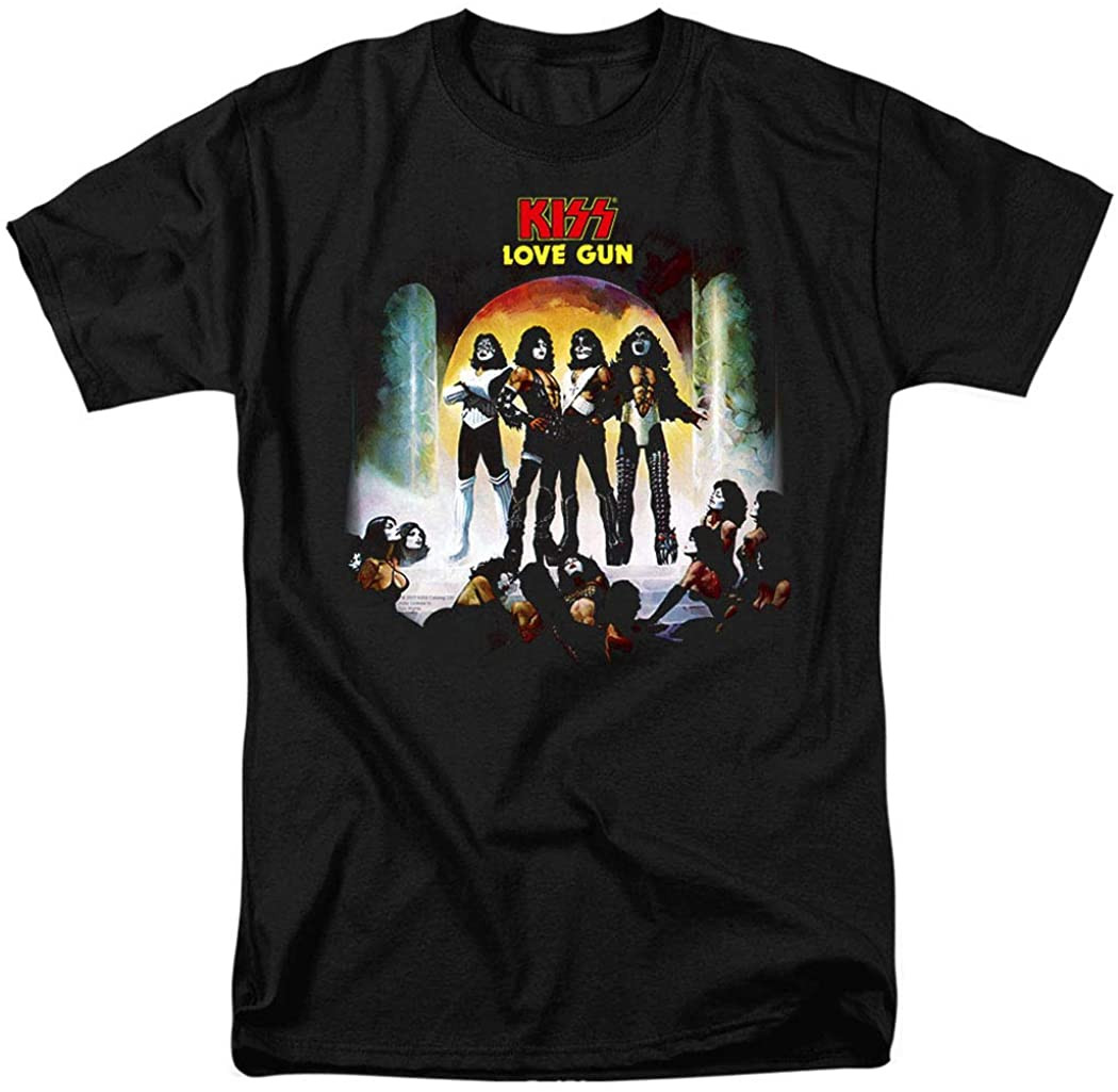 Classic KISS Love Gun Gene Simmons Rock Band T-Shirt