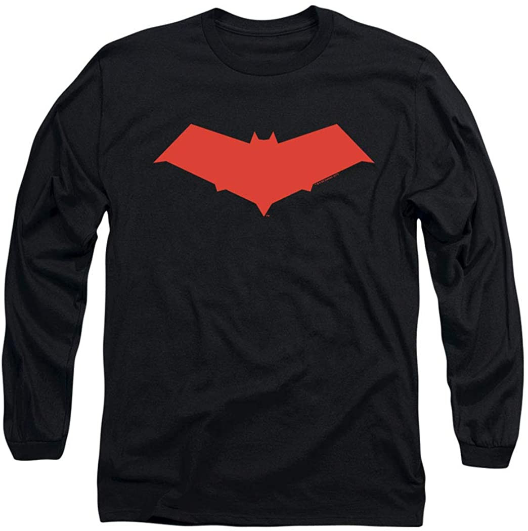 Classic Red Hood Jason Todd Superhero Longsleeve T-Shirt
