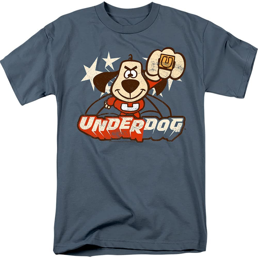 Classic Underdog Flying Logo Retro Cartoon T-Shirt