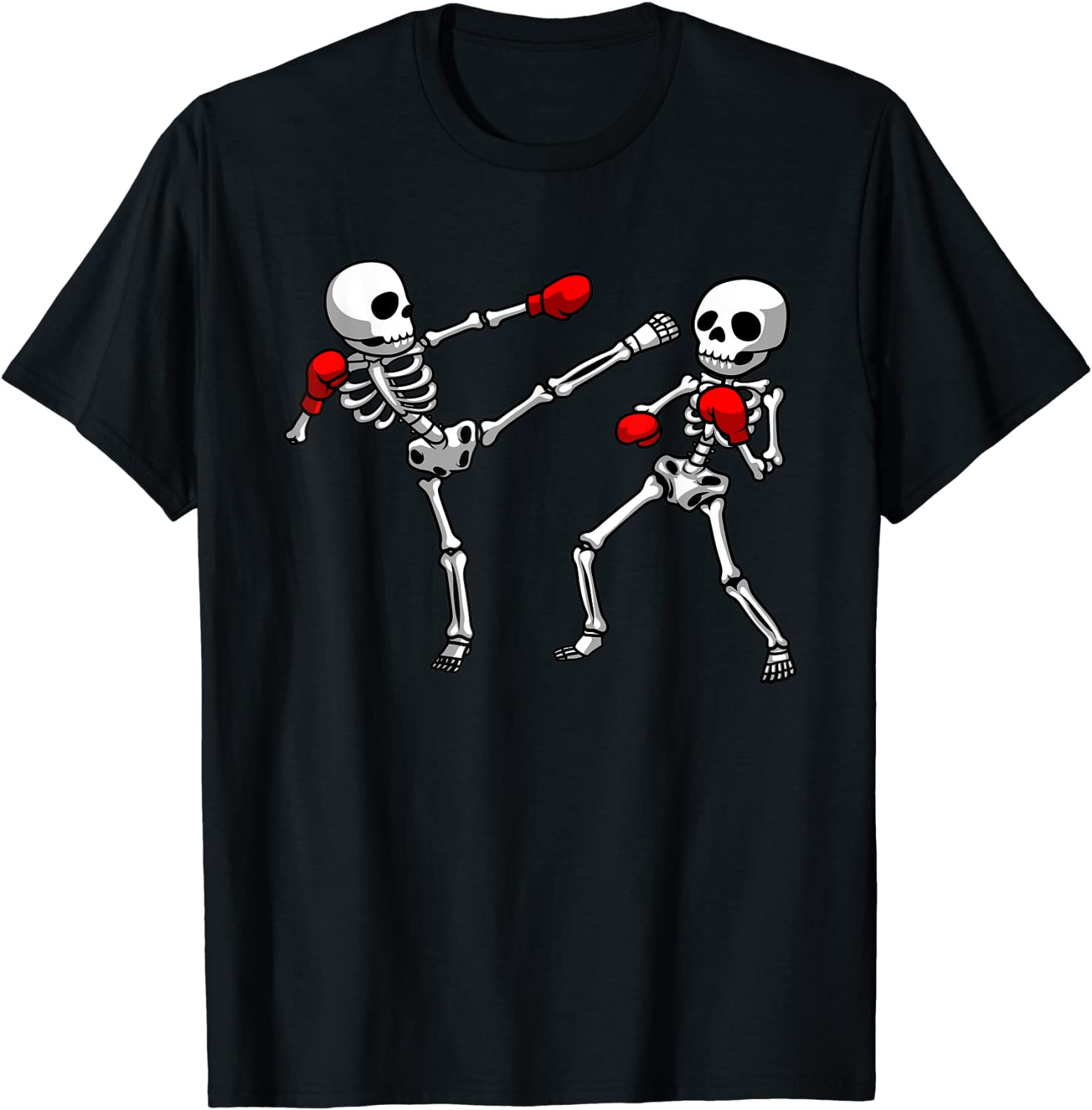 Cool Kickboxing Design For Men Women Kickboxer Boxing T-Shirt