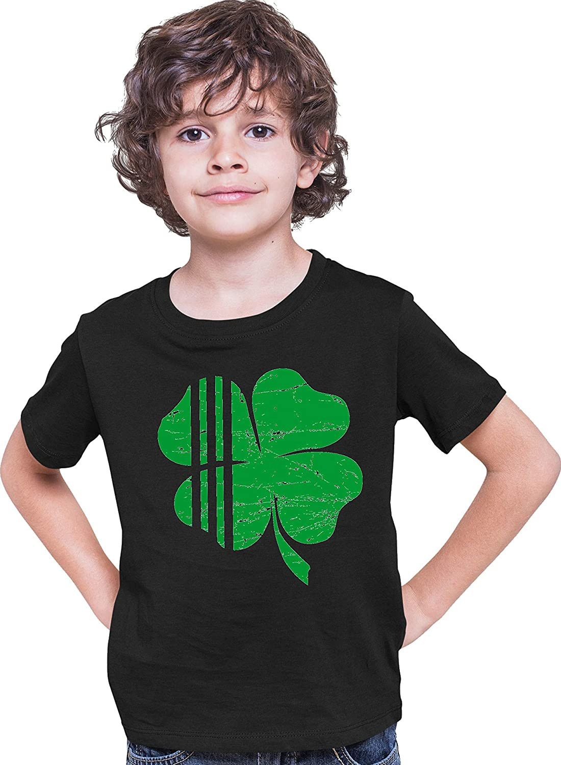 Distressed Shamrock St. Patrick's Day Irish Pride T-Shirt