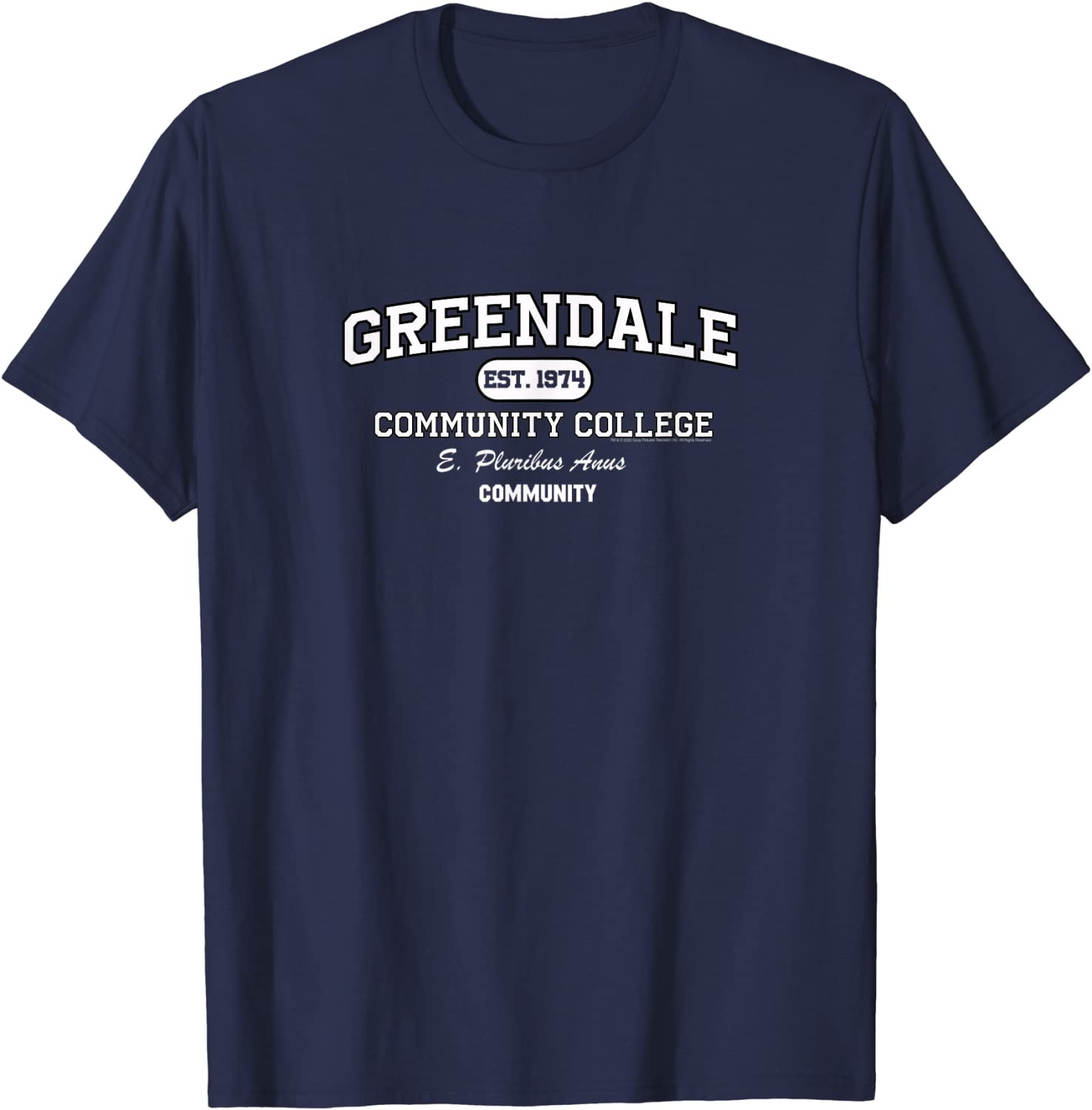 Greendale College With Motto T-Shirt