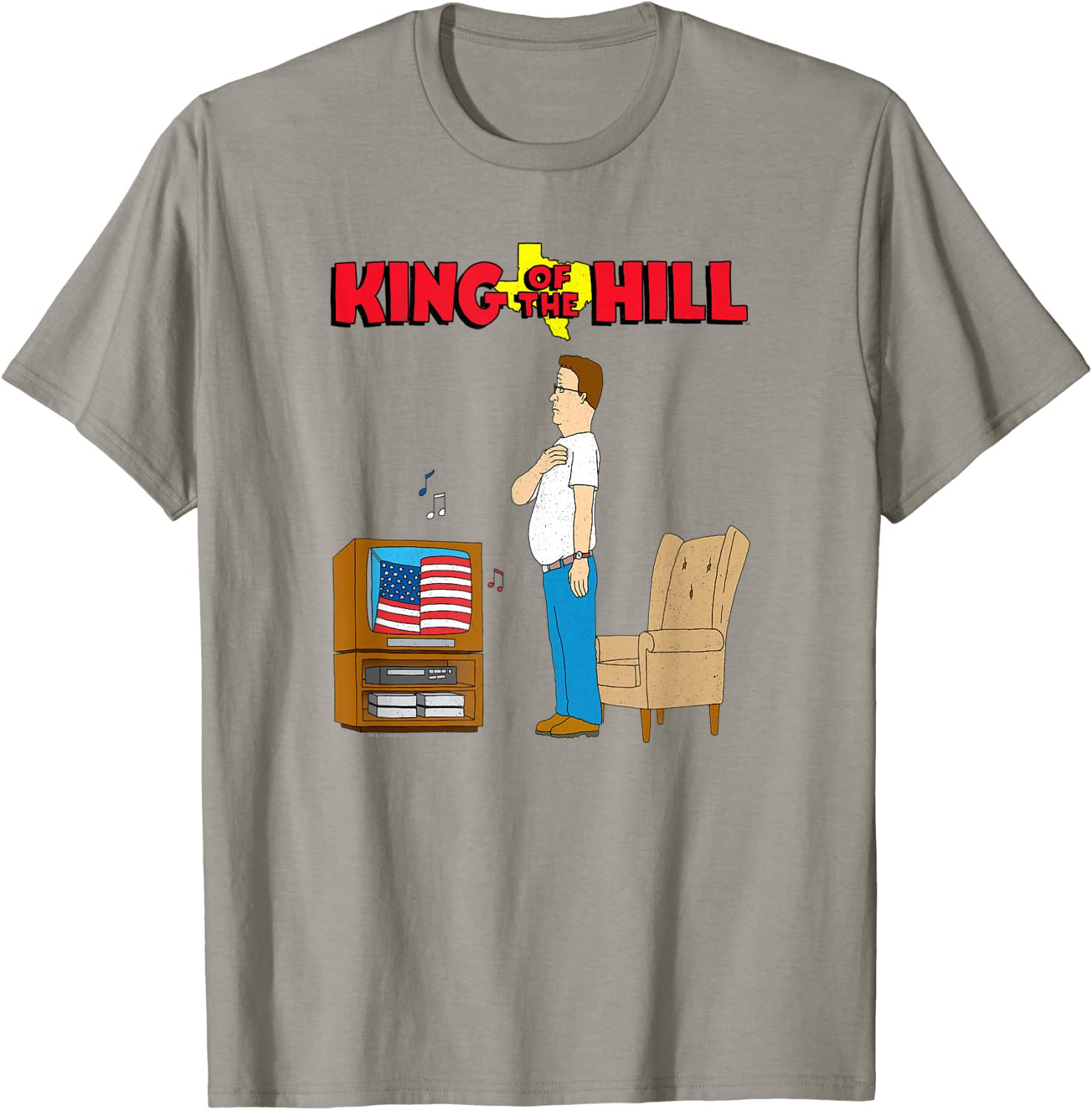 Hank Star Spangled Banner TV T-Shirt