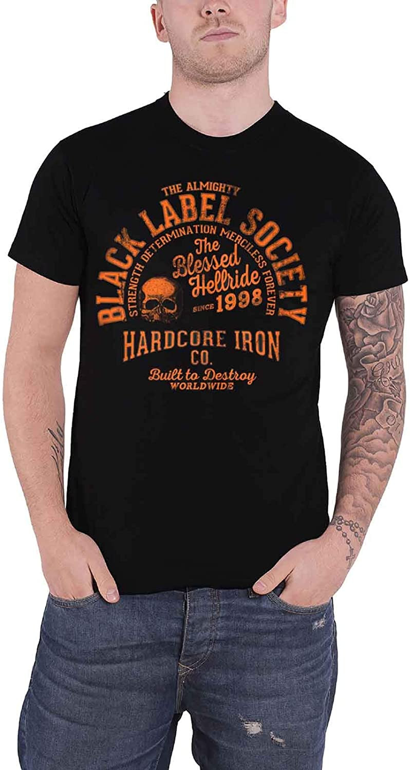 Hardcore Hellride Band Logo Official Mens Black T-Shirt