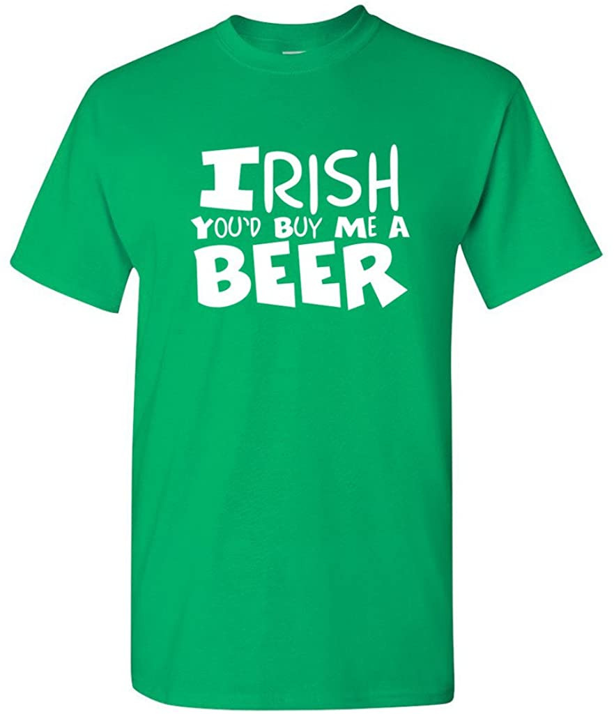 Irish You'd Buy Me A St. Patrick's Day Saint Irish Pats T-Shirt
