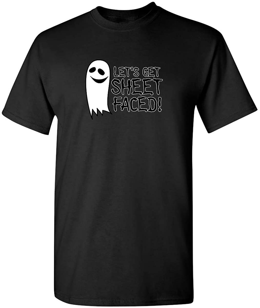 Let's Get Sheet Faced Halloween T-Shirt