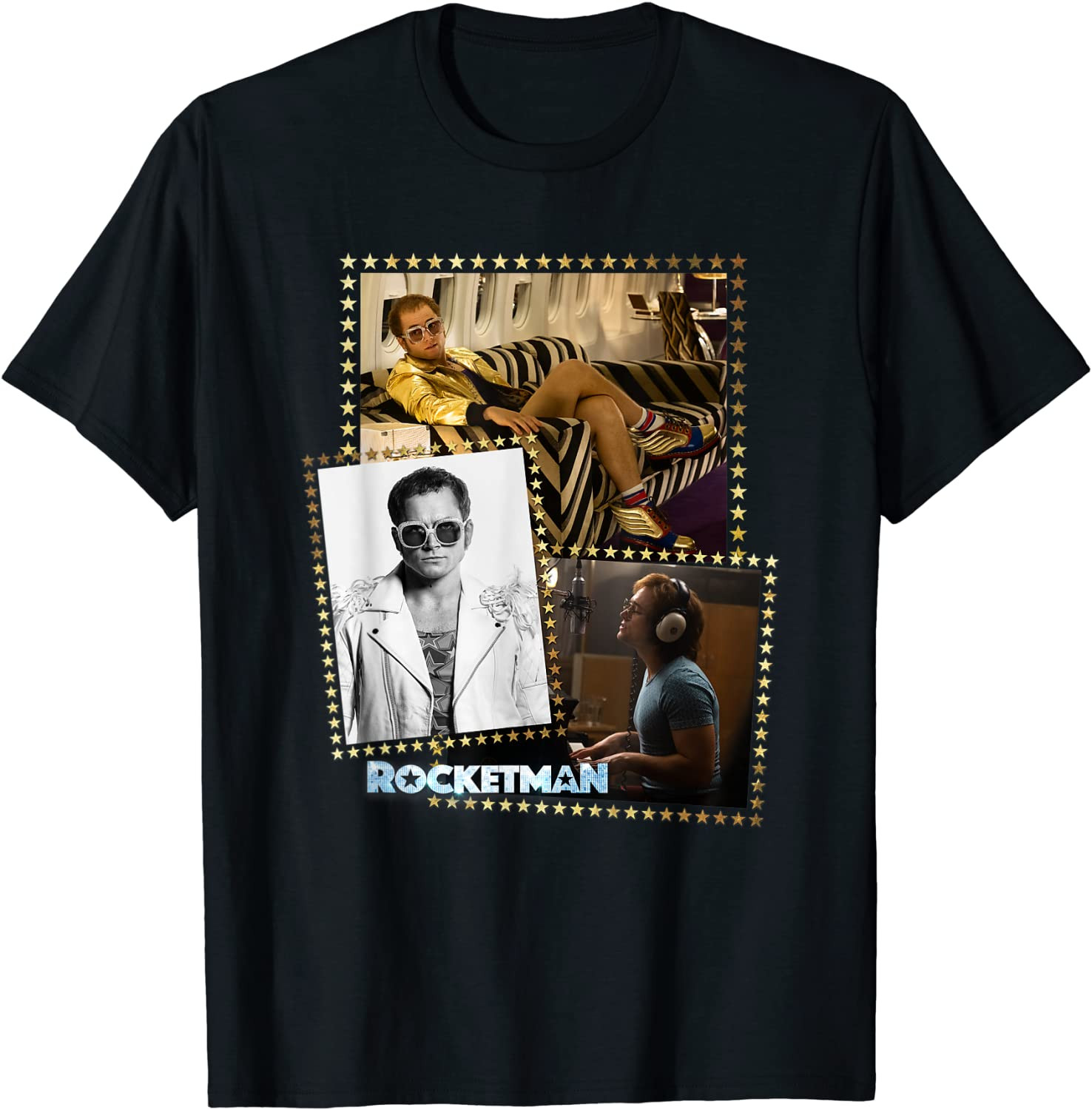 Movie Elton John Montage T-Shirt