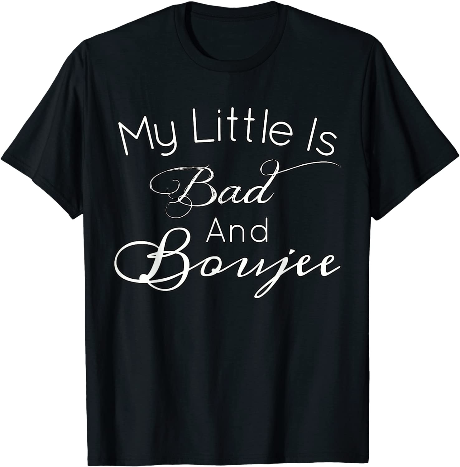 My Little Is Bad And Boujee Sorority Family Reveal  T-Shirt