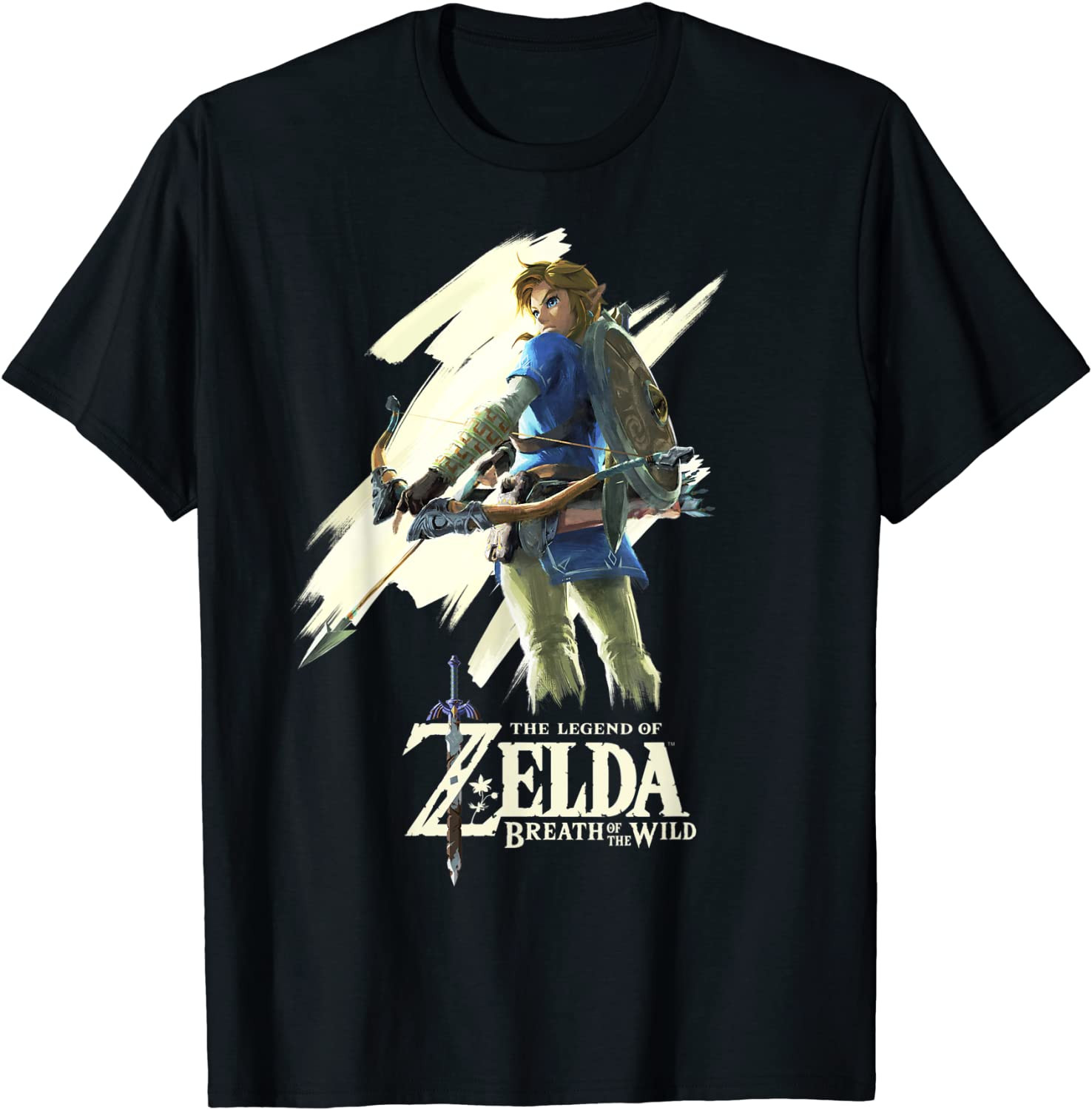 Nintendo Zelda Breath Of The Wild Link Stare T-Shirt