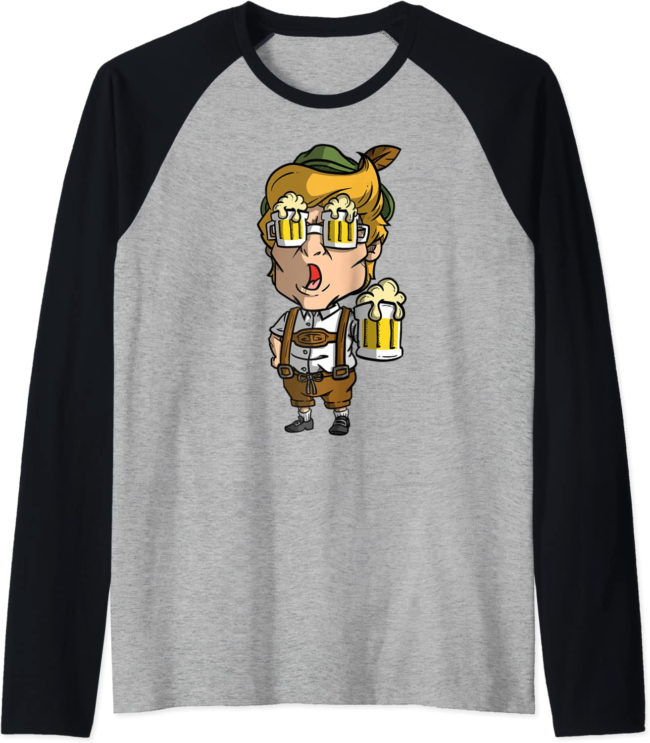 President Trump Drinking Beer Donald Trump Oktoberfest T-Shirt