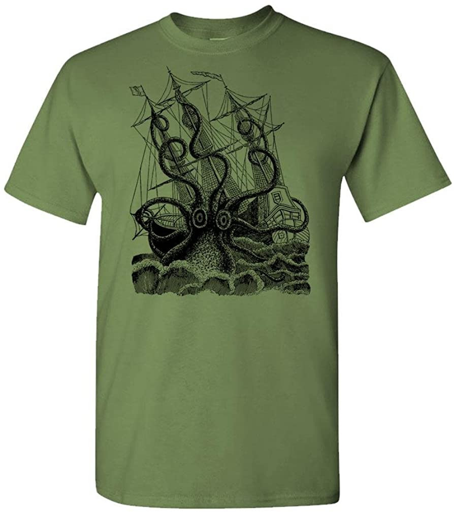SEA Monster Kraken - Giant Squid Creature T-Shirt