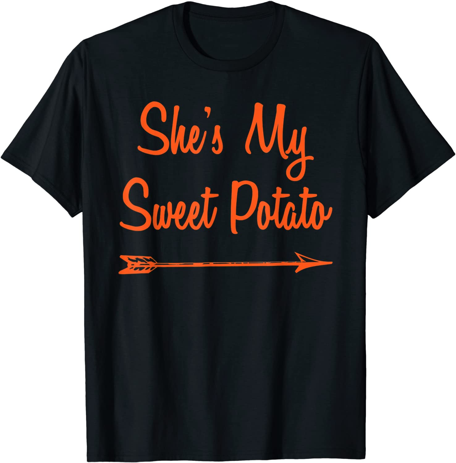 She's My Sweet Potato Yes I Yam Thanksgiving Couples Set T-Shirt