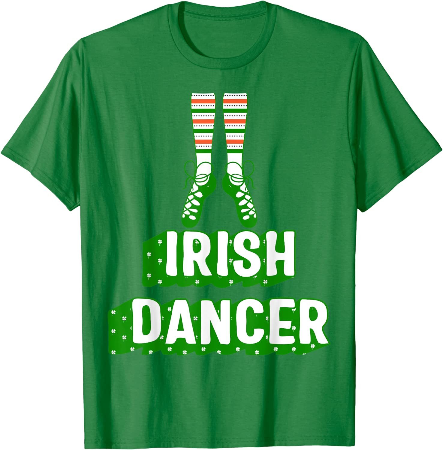 St. Patricks Day Irish Dancer Lucky Dancing Teacher Girls T-Shirt