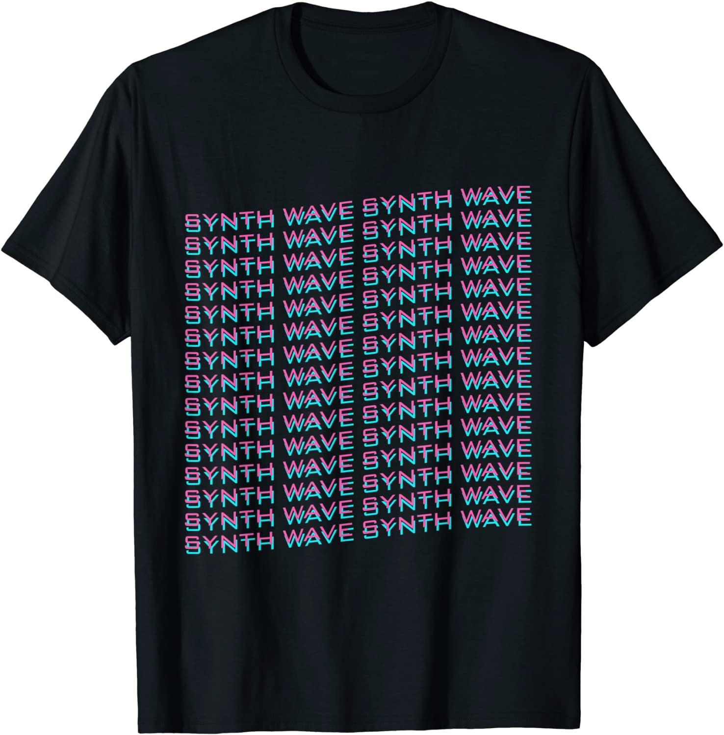 Synthwave Synthwave In Wave Form - Vaporwave Aesthic Vibe T-Shirt