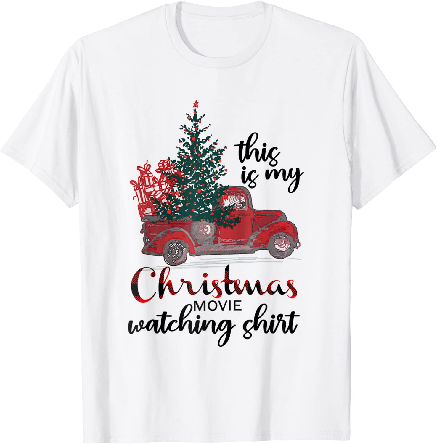 This Is My Christmas Movie Watching  T-Shirt