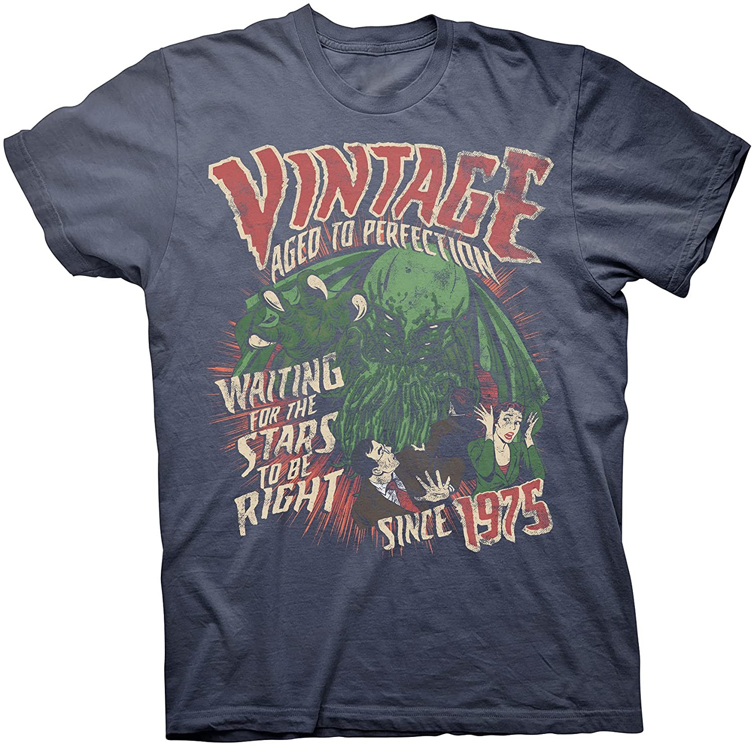 Vintage 1975 Aged To Perfection - Movie Poster  T-Shirt