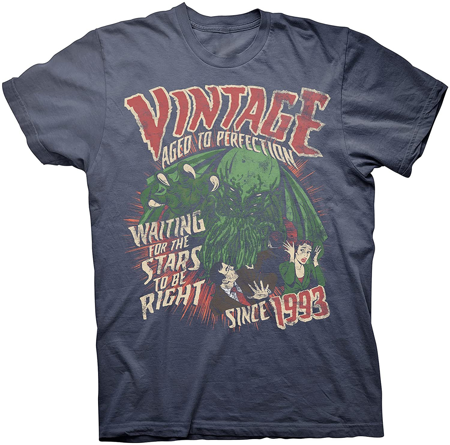 Vintage 1993 Aged To Perfection - Movie Poster  T-Shirt