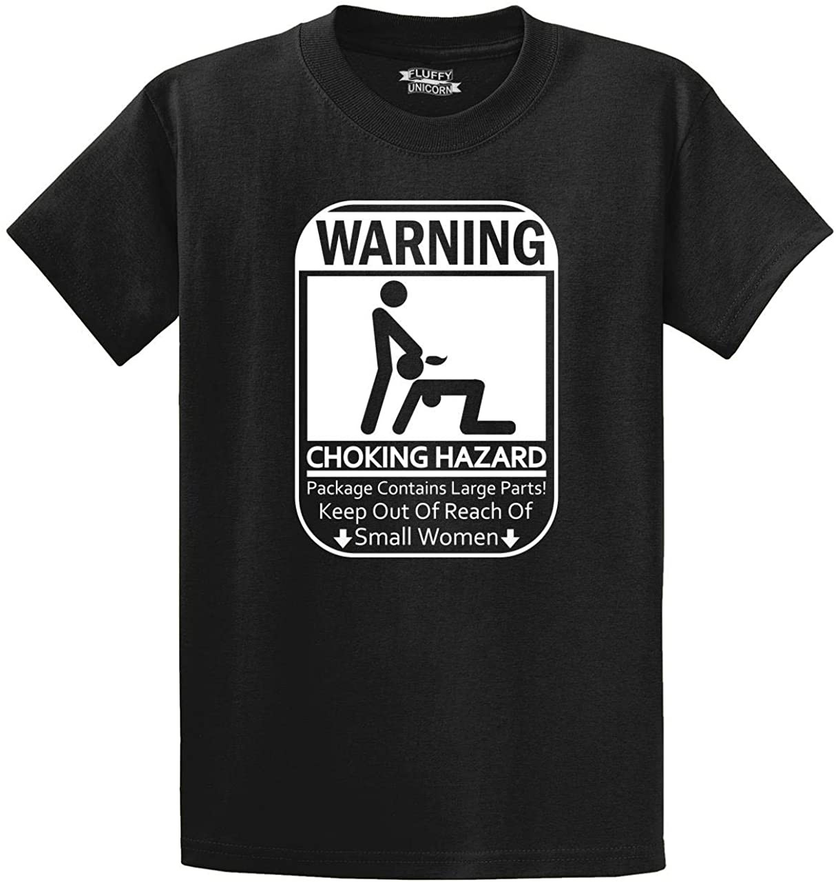 View of Warning Choking Hazard T-Shirt