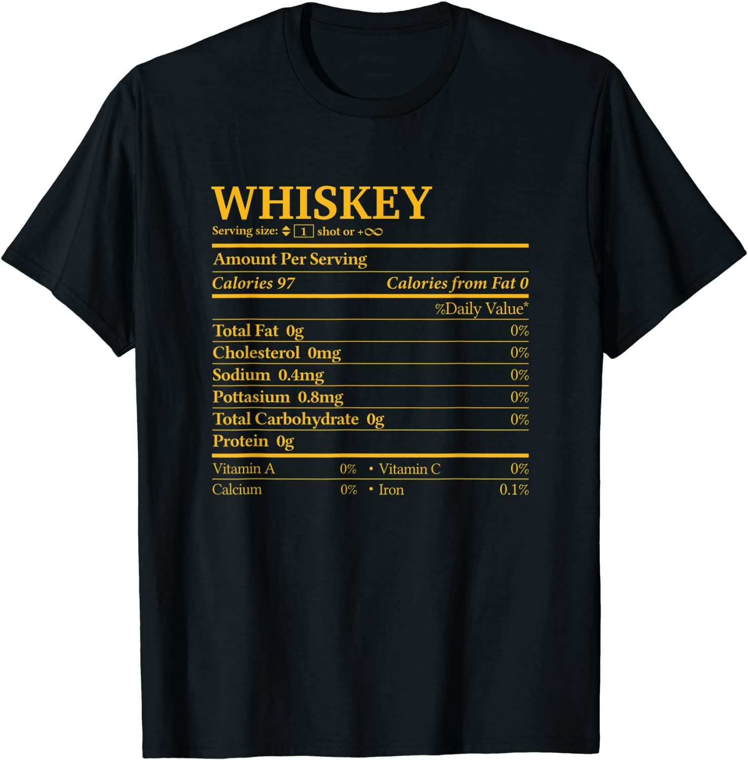 Whiskey Facts Thanksgiving Gift Drinking Costume T-Shirt