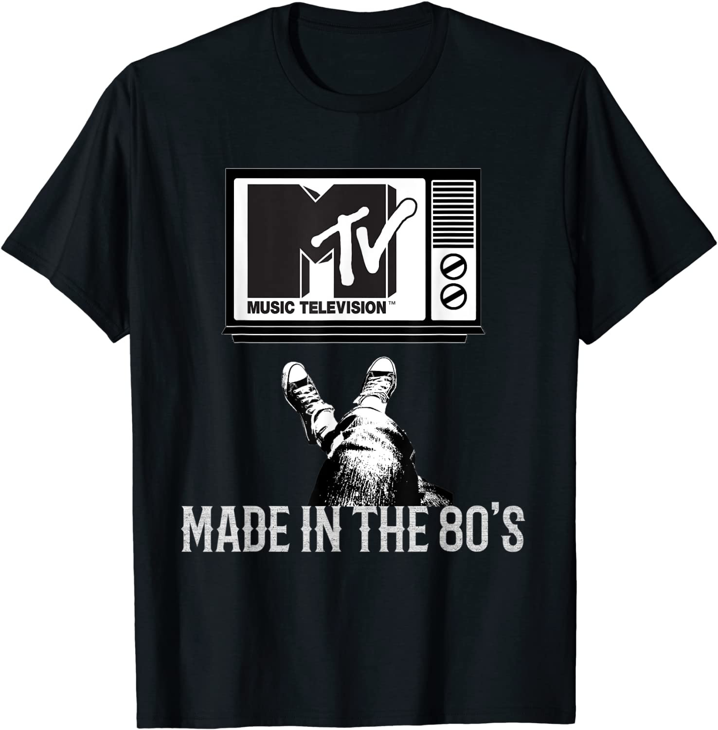 X MTV - MTV Made In The 80's Vintage  T-Shirt
