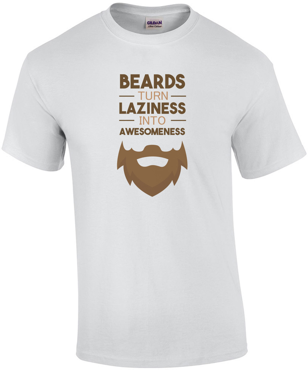 Beards turn laziness into awesomeness - funny beard