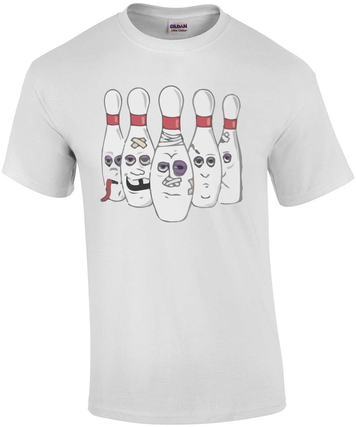 Beat Up Bowling Pins - Funny Bowling