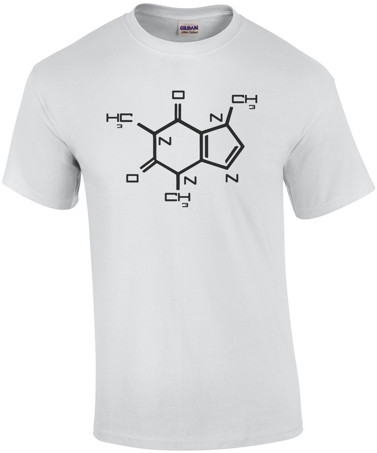 Caffeine molecule