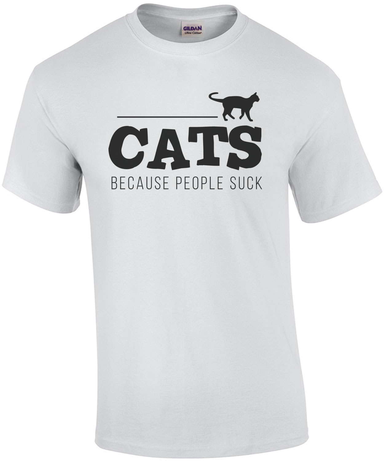 Cats - Because people suck - funny cat