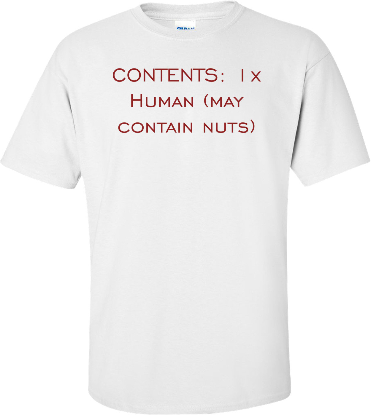 CONTENTS: 1x Human (may contain nuts)