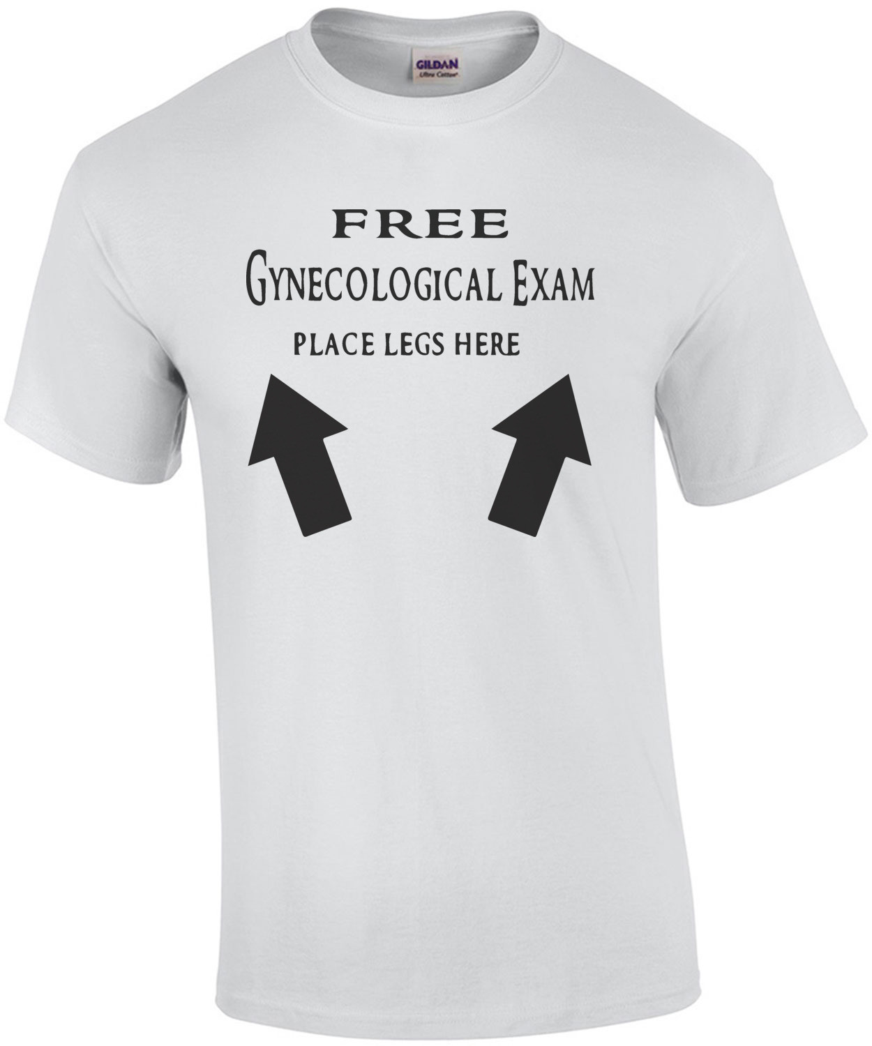 Free Gynecological Exam Place Legs Here - Funny