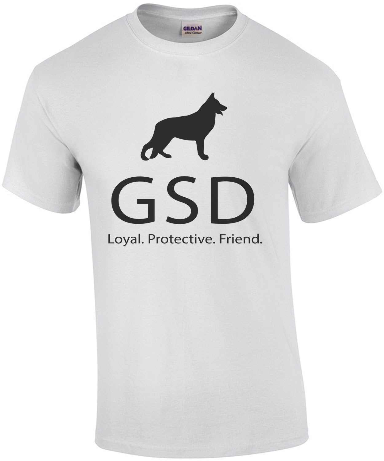 GSD Loyal Protective Friend - German Shepherd Dog