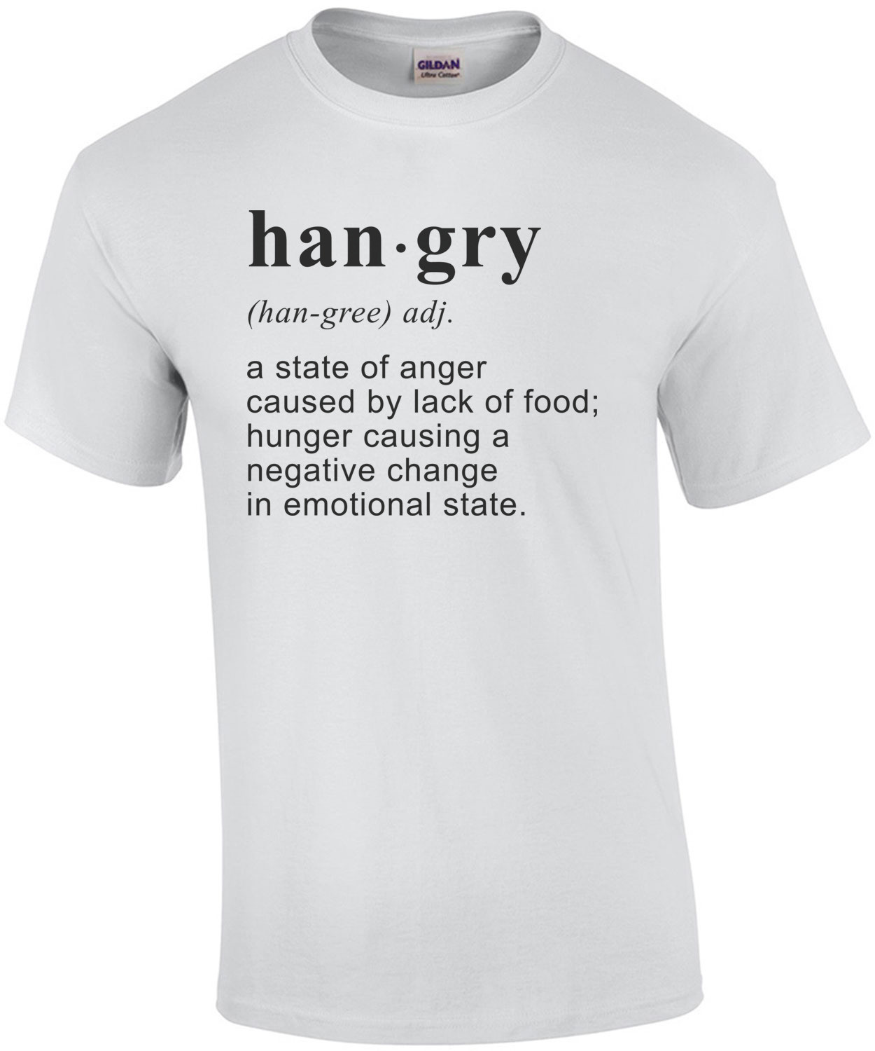 hangry - a state of anger caused by lack of food