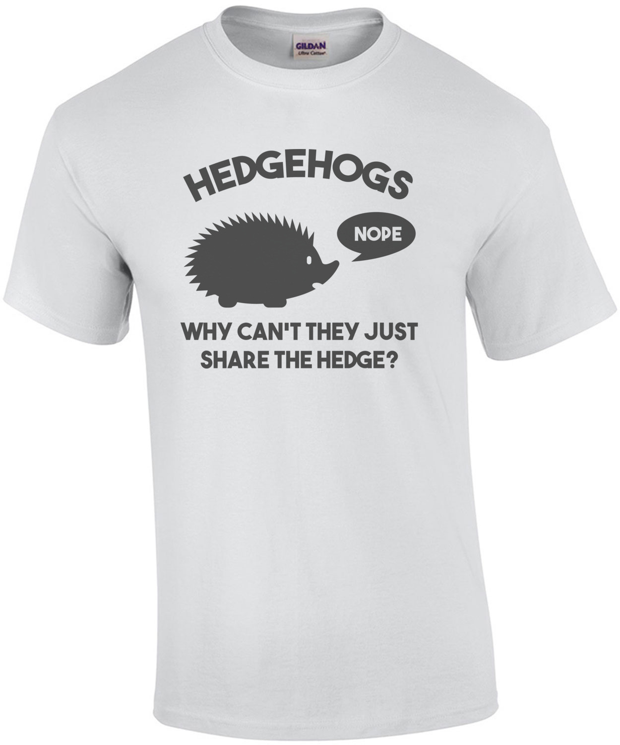 Hedgehogs - why can't they just share the hedge?