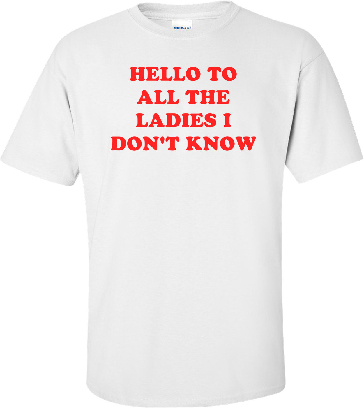 HELLO TO ALL THE LADIES I DON'T KNOW