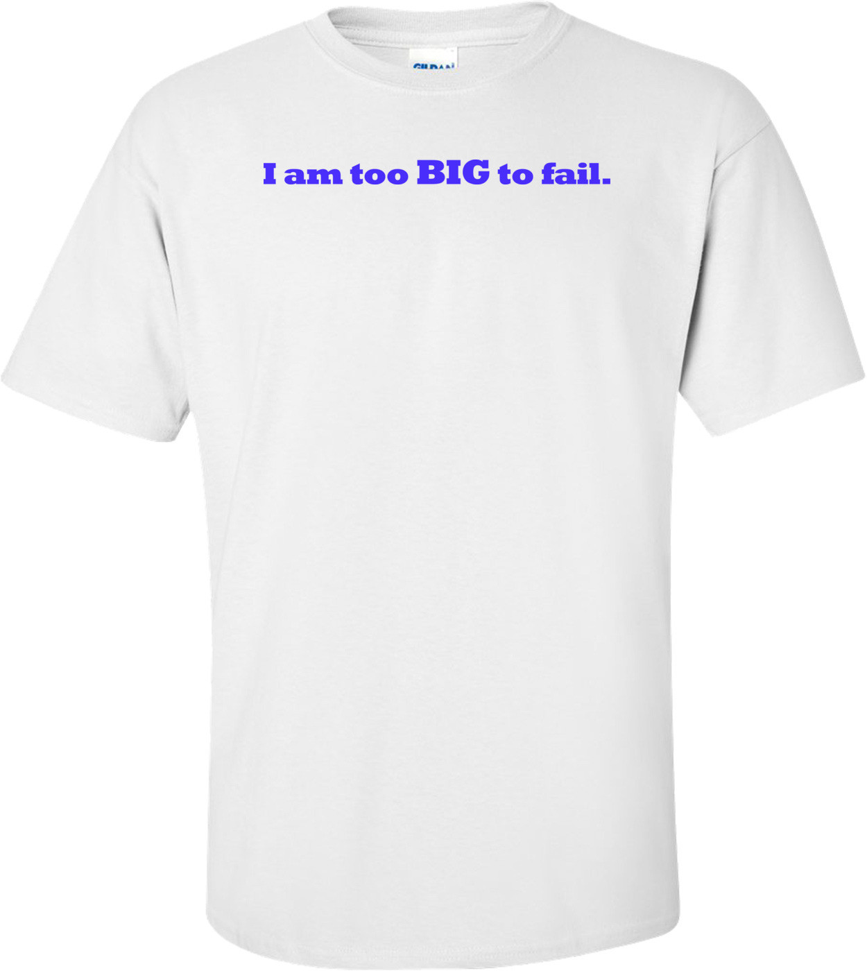 I Am Too Big To Fail