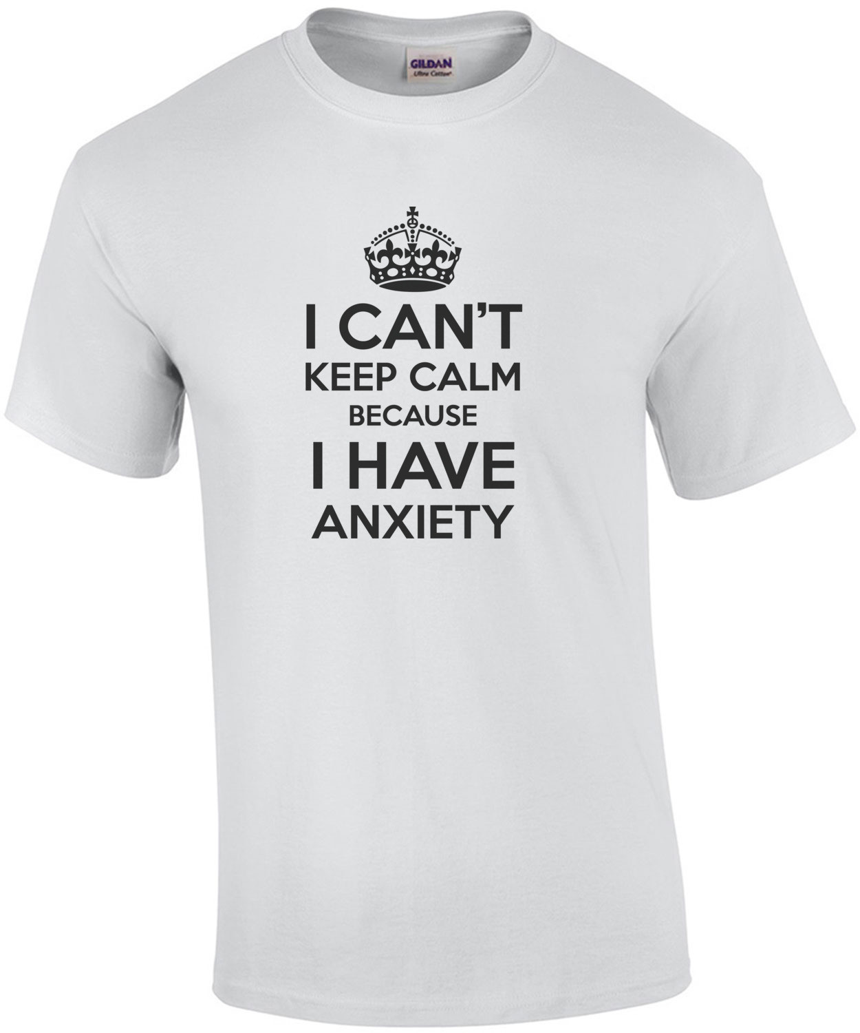 I can't keep calm because I have anxiety