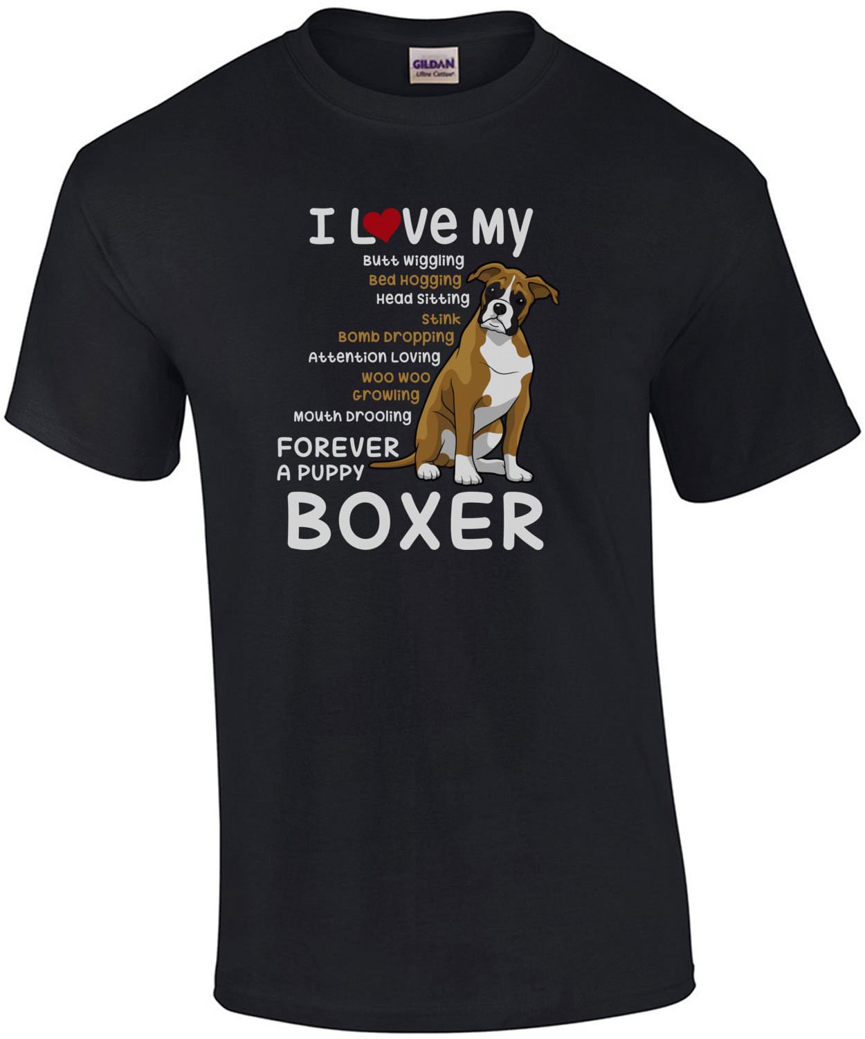 I love my boxer - boxer
