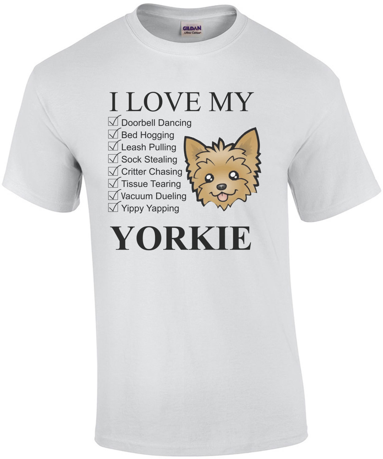 I love my yorkie - yorkie