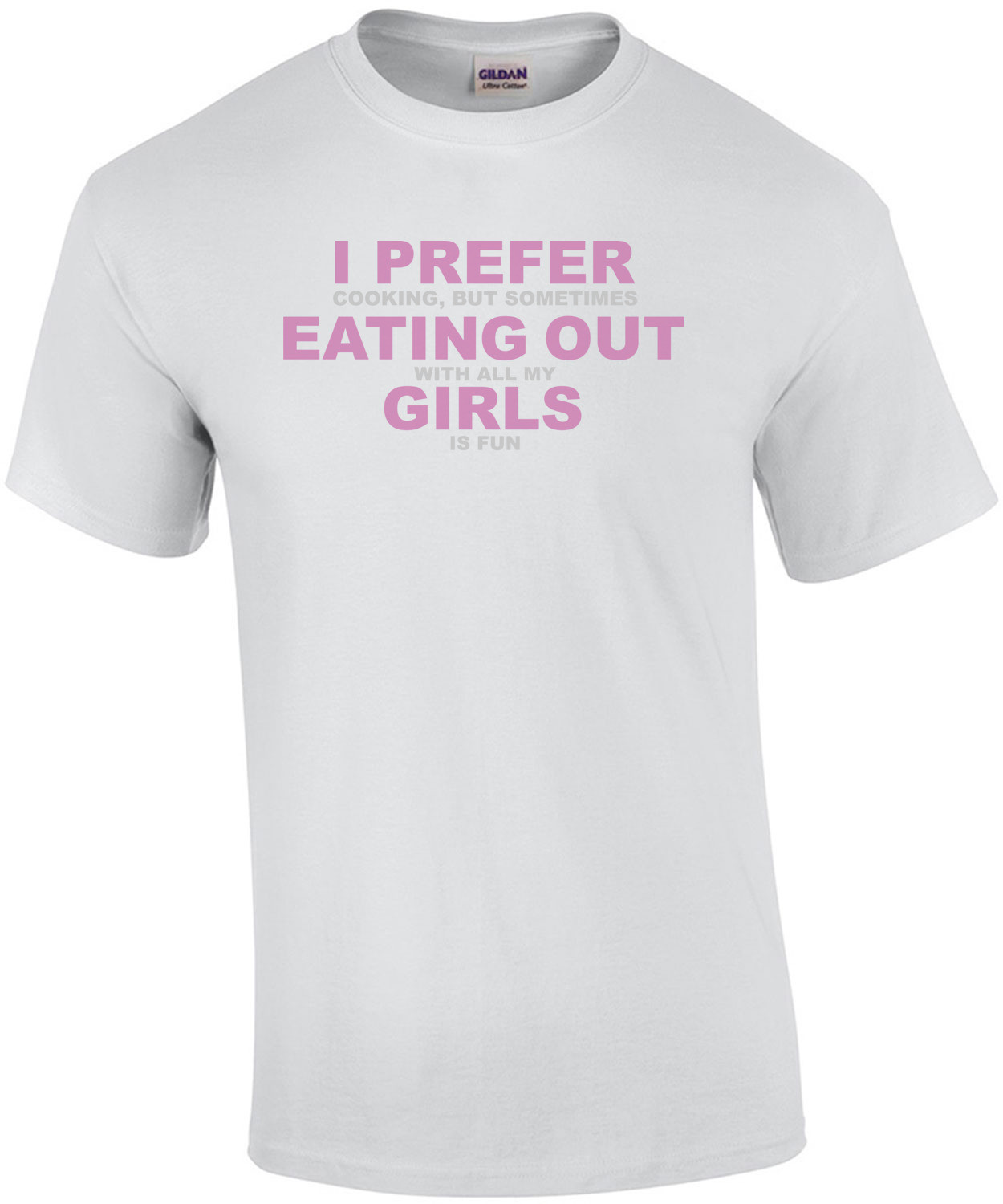 I prefer cooking but sometimes eating out with all my girls is fun. Funny Lesbian 