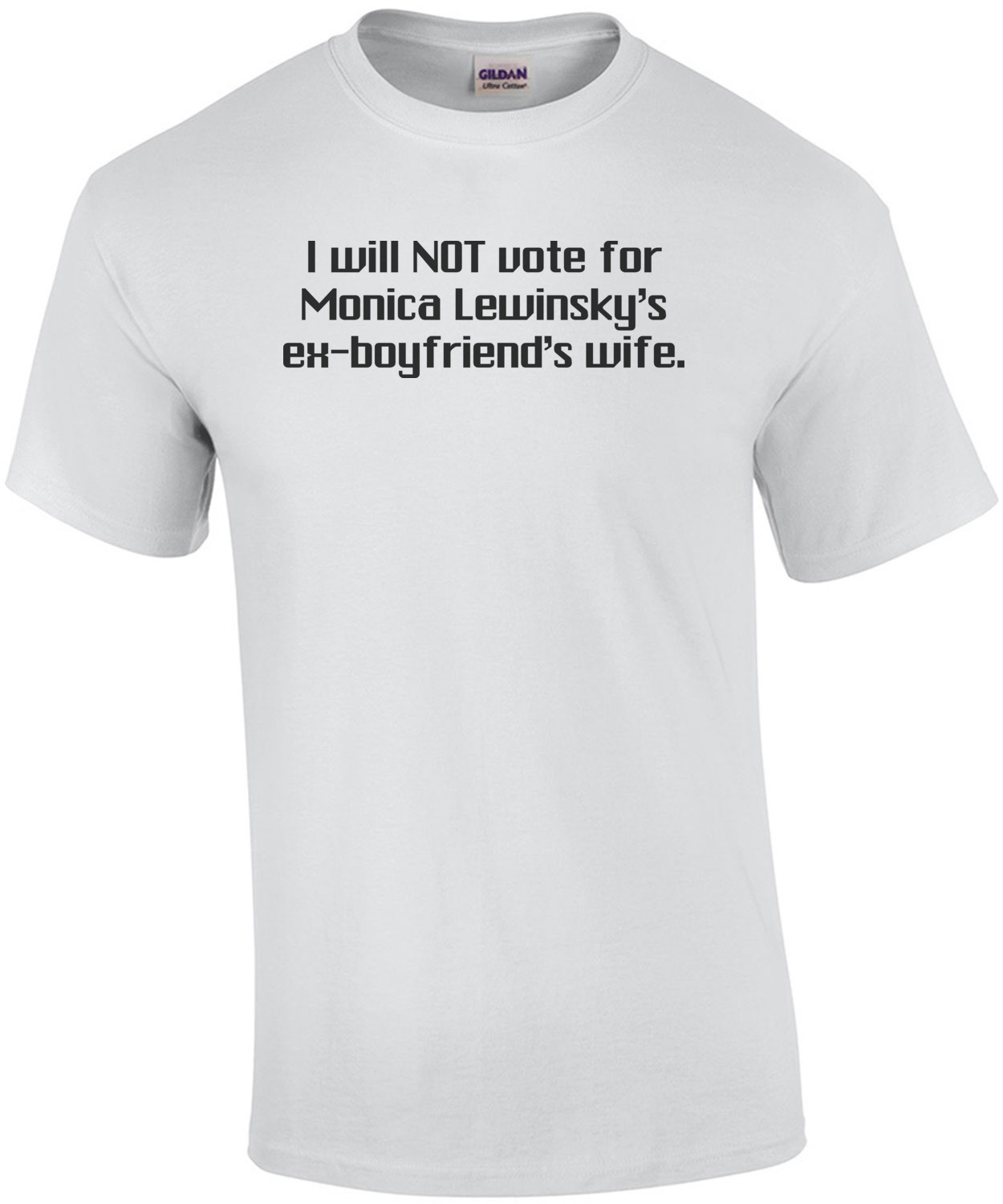 I Will Not Vote For Monica - Anti Hillary Clinton