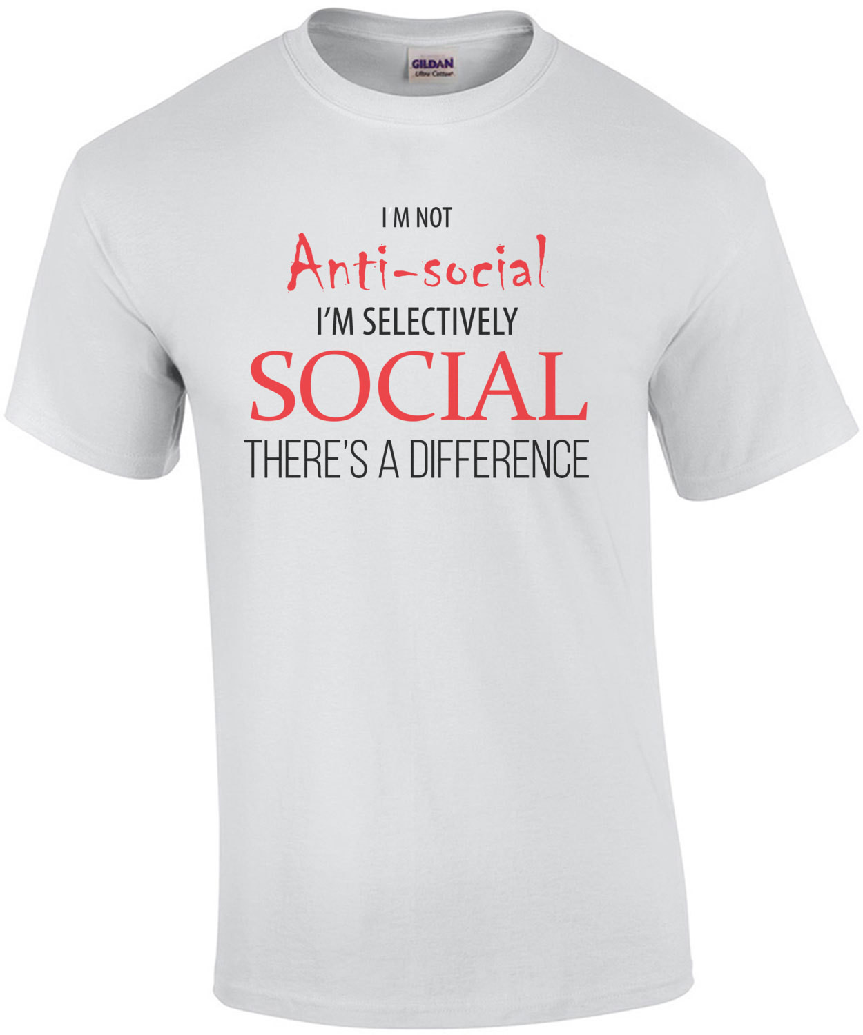 I'm not anti-social - I'm selectively social - sarcastic