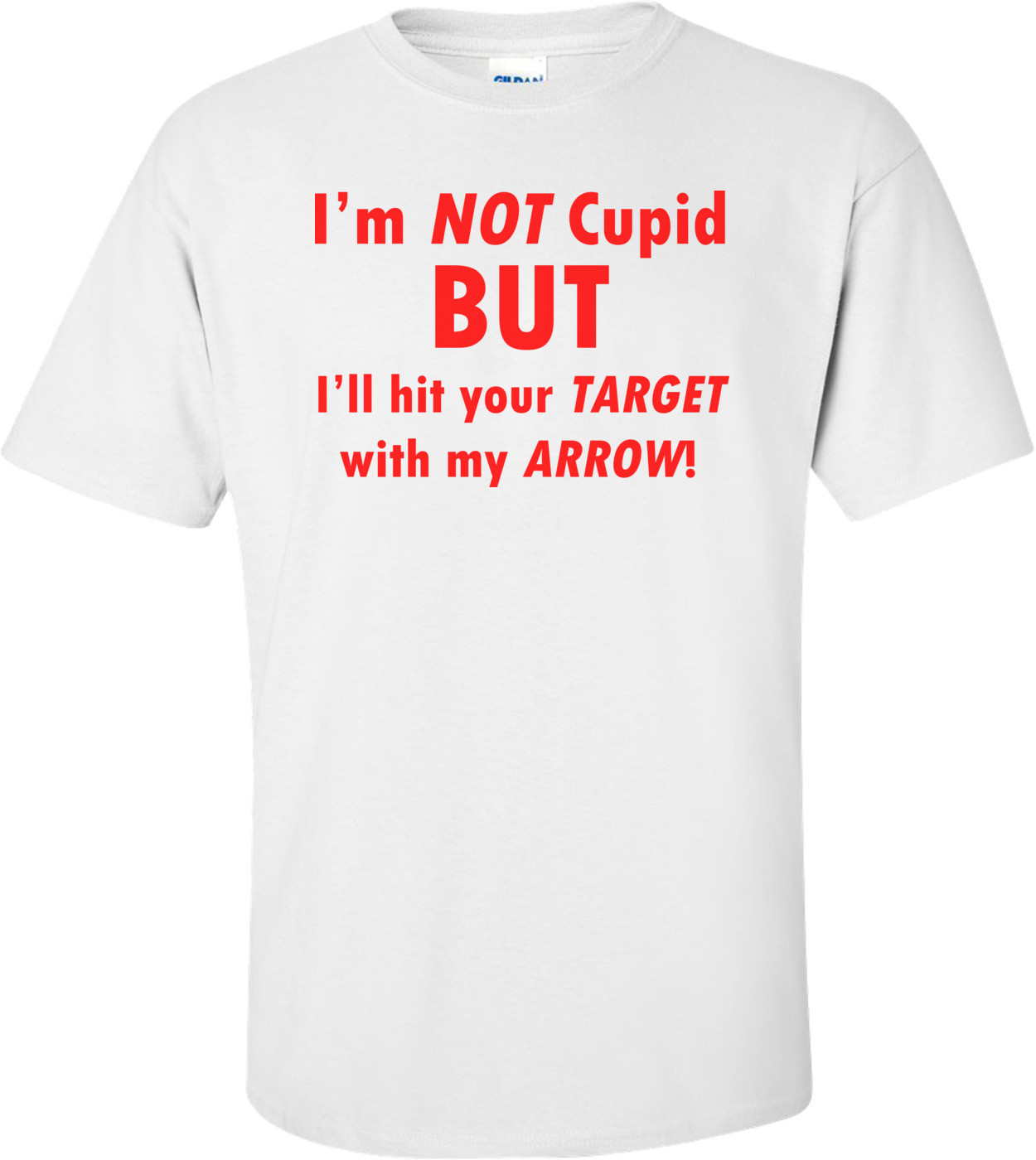 I'm Not Cupid But I'll Hit Your Target With My Arrow!  Funny Valentine's Day