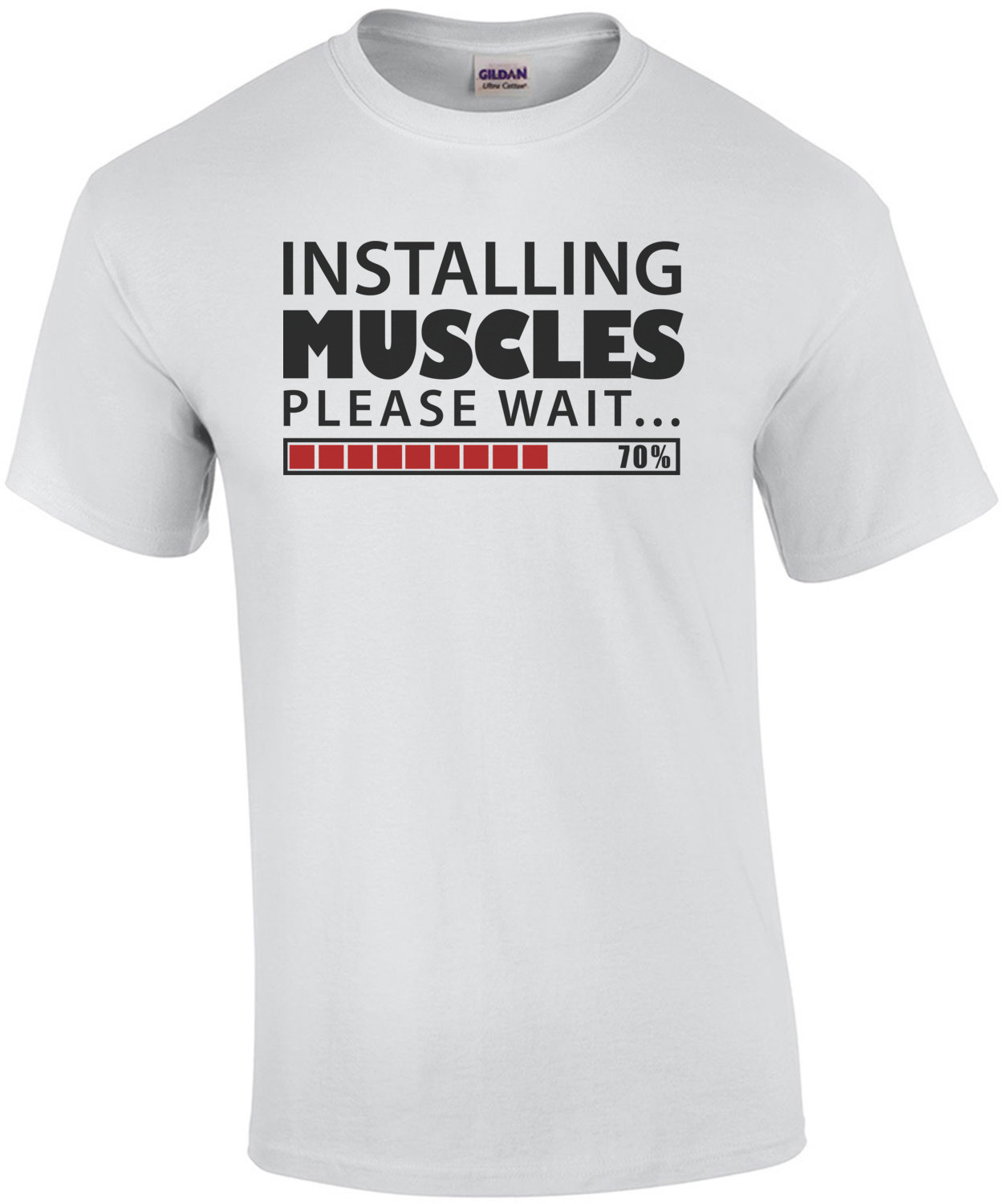 Installing Muscles. Please Wait. Funny Work Out