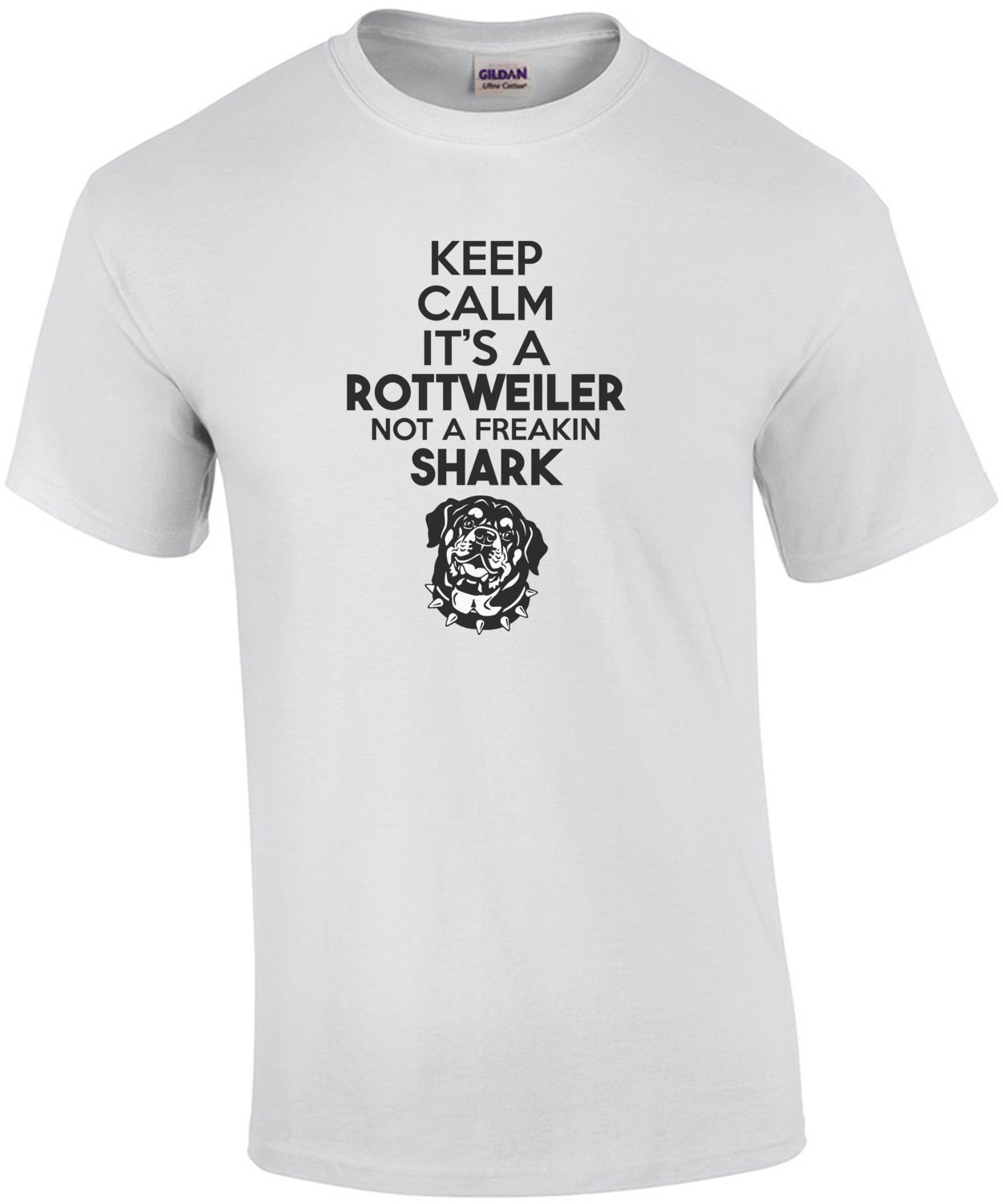 Keep Calm it's a rottweiler not a freakin shark - rottweiler dog