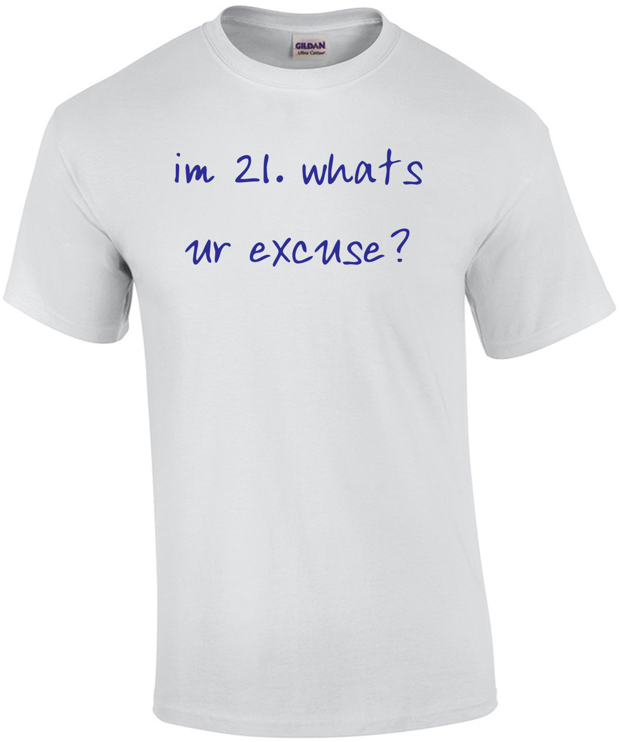 im 21. whats ur excuse? 21 birthday