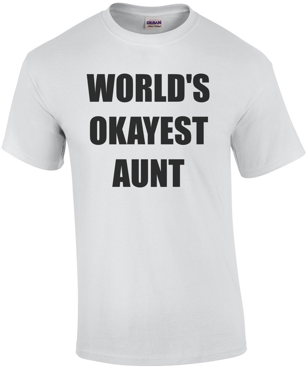 WORLD'S OKAYEST AUNT